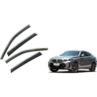 Deflectores de Ventana Laterales para Toyota LC200 2008-2019 Protector de Lluvia Accesorios de Coche