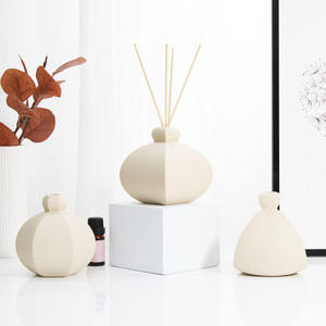 350ml Large Matte Fragrance Reed <b>Diffuser</b> Ceramic Bottle <b>with</b> <b>Stick</b>,reed <b>Diffuser</b> Bottle,essential Oil <b>Diffuser</b> - Product Image 2