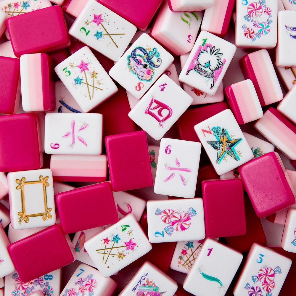 Helado rosa Glitterville