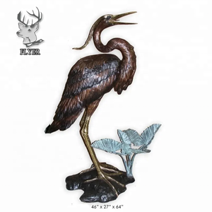 Arroz remanente etal, culpture ronze, elican - Product Image 5