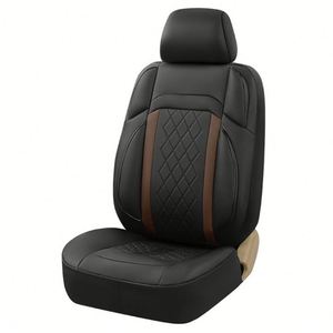 ปลอกหุ้มเบาะรถยนต์สปอร์ตสุดหรูสำหรับเบาะด้านหน้า ดีไซน์สำหรับ Ford Chevrolet Dodge สำหรับ Acura ผลิตจากโพลีเอสเตอร์ หนัง PVC PU สำหรับตกแต่งภายใน ใช้ได้ทุกฤดู 1 - Product Image 3
