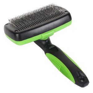 Limpieza cepillo elimina enredos perro aseo cepillo para mascotas tamaños y tipos de cabello - Product Image 3