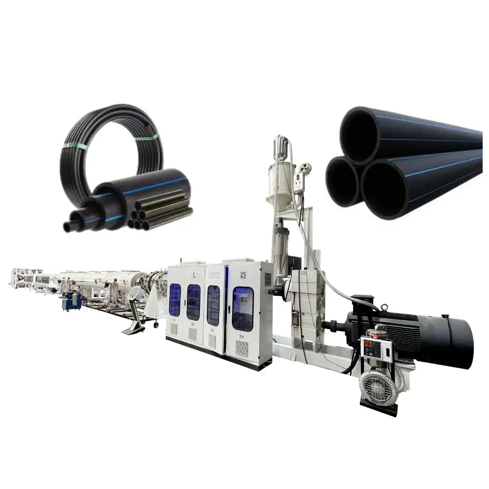 HDPE PPR Plastic Pipe Tube Hose Water Drainage Supply Gas Floor Heating Plumbing Extrusion Making Machine Line