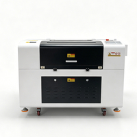 Machine de gravure et de découpe laser haut de gamme compacte 600*400mm 60W 80W 100W pour bois et acrylique, facile à utiliser, Ruida Lightburn