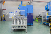 Machine manuelle de fabrication de conteneurs en aluminium, machine automatique de fabrication de conteneurs en aluminium