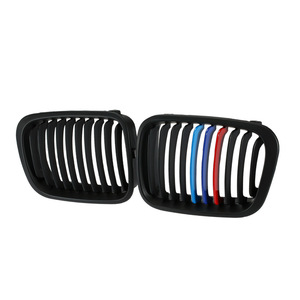 Nouvelle calandre noire mate style M pour E46, prise d'air de pare-chocs pour Série 3 1998-2001, amélioration en plastique ABS - Product Image 1