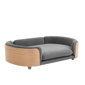 Деревянный простой диван-лежанка для кошек и собак с дышащей теплоизоляцией для использования в помещении круглый год - Product Image 5