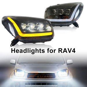 Phare en gros d'usine pour Rav4 2003-2004 Ensemble de clignotants LED DRL pour phare Rav4 - Product Image 4