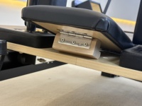 de réformateur de Pilates de certification d'usine en alliage d'aluminium noir de qualité supérieure de studio OEM Gym Standard