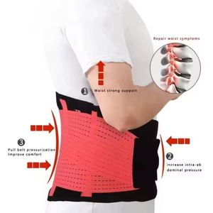 Hot Selling Men <b>Women</b> Adjustable Breathable Compression Neoprene Lumbar Support Belt Tummy Control for Fitness Exercise - Product Image 4