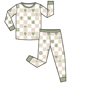 Qingli OEM <strong>St</strong> <strong>Patrick</strong> Kids <strong>Clothing</strong> Bamboo Peplum and Leggings Baby Girl Set - Product Image 5