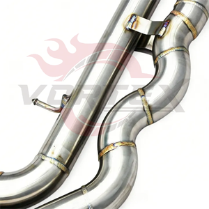 ท่อไอเสียกลาง Vortex 2.5 นิ้ว แบบความยาวเท่ากัน สำหรับ BMW M3 F80 M4 F82 F83 S55 ปี 2015-2017 ชุดท่อไอเสียสำหรับรถแข่งสมรรถนะสูง - Product Image 3