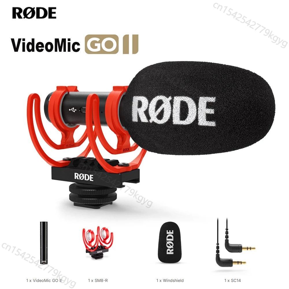 Rode Videomic GO II - Professional Microphone for Streaming