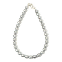 Rehaussez vos bases : collier en perles grises, pendentif solitaire en argent sterling 925, intemporel et polyvalent pour transformer vos looks quotidiens