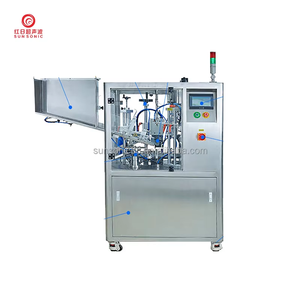 Machine à sceller les tubes en plastique ultrasonique à entraînement pneumatique 20kHz opération facile création à la main pour l'emballage de boissons et de dentifrice - Product Image 3