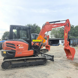 Excavatrice KX165/KX165-5 d'occasion en bon état, modèle 2018, 6 tonnes, moteur 20 kW, prix bas, vente - Product Image 5