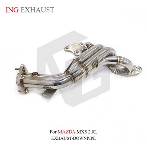 ING Factory Auto nuevo estilo colector encabezado para <span class=keywords><strong>MAZDA</strong></span> <span class=keywords><strong>MX5</strong></span> 2.0L sistema de escape de acero inoxidable accesorios de coche - Product Image 2