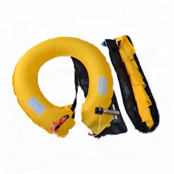 Cintura Di Salvataggio Gonfiabile Automatica PFD – Con Tubo Orale, Riflettenti, Compatta Per Sport Acquatici