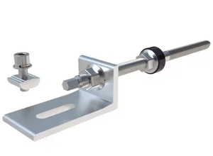 Support de <span class=keywords><strong>fixation</strong></span> solaire pour toiture en tôle ondulée avec assemblages de joints étanches pour la construction photovoltaïque résidentielle et industrielle - Product Image 4