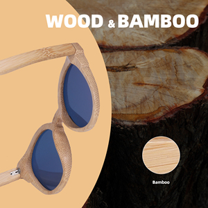 Gafas de Sol Ecológicas de Fibra de Bambú Reciclada y Degradable, con Logotipo Personalizado, para Exteriores, Material Nuevo y Popular en Promoción - Product Image 2