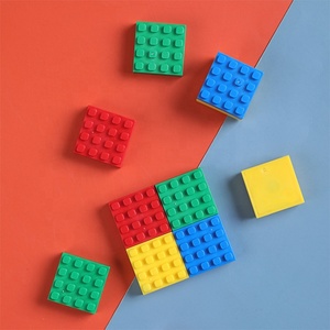 Aimants de réfrigérateur en forme de blocs de construction, porte-<span class=keywords><strong>notes</strong></span> magnétique coloré pour tableau blanc de cuisine, bureau, décoration de la maison, fournitures de papeterie, cadeau - Product Image 4
