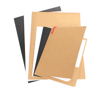 Carpeta de archivos de bolsillo para documentos A4 de alta calidad Carpeta de presentación de archivos de cartón de papel de 300gsm con dos bolsillos