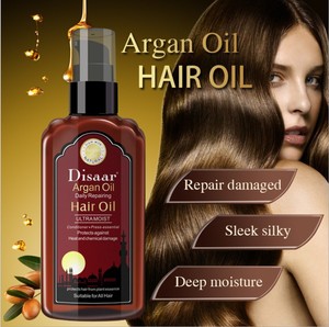 Disaar en gros logo personnalisé cheveux soins croissance des cheveux <span class=keywords><strong>bio</strong></span> 100% pur huile d'argan marocaine pour hommes femme - Product Image 3