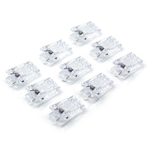 Clips autocollants transparents pour tapisseries, photos et affiches, clips muraux pour suspension murale - Product Image 1