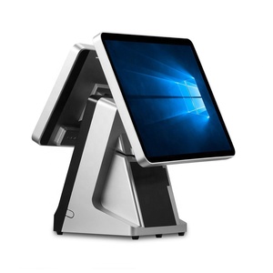Hệ Thống <span class=keywords><strong>POS</strong></span> Màn Hình Kép Android/Windows 15 Inch Màn Hình Cảm Ứng Rfid <span class=keywords><strong>POS</strong></span> Tất Cả Trong Một Hệ Thống Máy Tính Tiền - Product Image 5