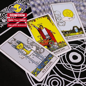 Fábrica en China, Impresión Personalizada de Cartas del Tarot Rider, Mazo de Cartas con Logotipo Personalizado y Guía en su Idioma - Product Image 1