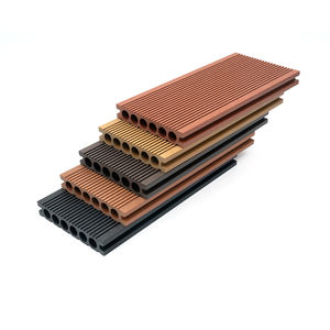 Diseño moderno al aire libre impermeable anticorrosión cubierta cuadrada de madera tablero de plástico para <span class=keywords><strong>terraza</strong></span> patio renovación cepillado - Product Image 4