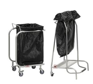 Commerciële Schoonmaak Vuilniswagen Schoonmaken Afval Collector <span class=keywords><strong>Trolley</strong></span> Voor Stofzak Rvs Ziekenhuis Vuilniswagen - Product Image 2