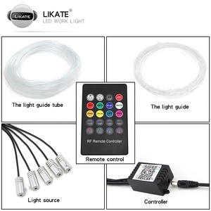 Luz Ambiental Fría para Automóvil, Línea de Luces para Automóvil, Luces LED de Neón para Automóvil, Tira de Luz Ambiental Interior RGB de Neón - Product Image 4