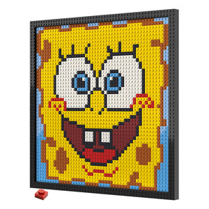 Set di Costruzioni 48x48 Mattoncini 1x1 per Pixel Art e Ritratti Murali, Giocattoli Personalizzabili in Plastica ABS, 50 Pezzi, Modellino Fai-da-te - Product Image 1