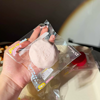 Kue Susu Stroberi Model Makanan TPR Slow-Rising Fidget Single Imitative Snack Hand Play Piece untuk Usia 14 Tahun ke Atas