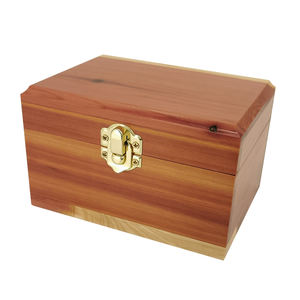 Suministros funerarios, urnas de madera de cedro para mascotas, caja de cremación de madera, venta al por mayor - Product Image 1