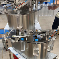 Machine de remplissage et de scellage de bouteilles d'eau, ligne complète automatique de remplissage et de bouchage de liquides pour petites usines d'eau