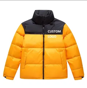 2024 Unisexthe North Custom Puffer Jacket Chaqueta de plumón de algodón con cara de mujer Chaquetas transpirables para hombres