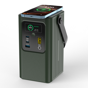 ที่ชาร์จไร้สายพลังงานแสงอาทิตย์62000mAh 100W 65W ธนาคารพลังงานร<span class=keywords><strong>ว</strong></span>ดเร็<span class=keywords><strong>ว</strong></span>กลางแจ้งแบตเตอรี่ LiFePO4ชาร์จพลังงานแสงอาทิตย์ - Product Image 1