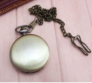 W1104 <span class=keywords><strong>Orologio</strong></span> <span class=keywords><strong>da</strong></span> Tasca <span class=keywords><strong>Vintage</strong></span> Antico <span class=keywords><strong>da</strong></span> Uomo, 44mm, con Cinturino in Acciaio Inossidabile Lucidato a Specchio, Movimento al Quarzo, Regalo Natalizio Promozionale - Product Image 5