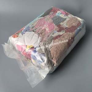 Trapos de algodón sin pelusa para taller, trapos de pintor, trapos de lona reciclada, paños de algodón para limpieza - Product Image 1