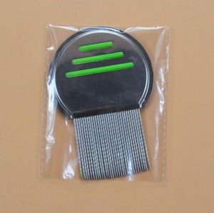 Peigne professionnel en acier inoxydable Offre Spéciale pour poux et lentes d'animaux de compagnie pour le traitement des poux de tête avec logo personnalisé - Product Image 4