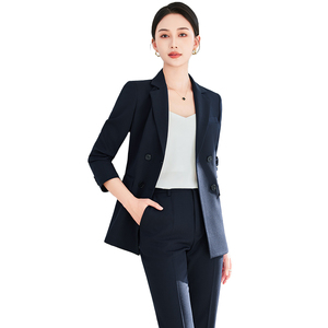 西装外套工作性感女士商务套装采矿套装女士办公套装土耳其裤正式结婚套装女士 - Product Image 5