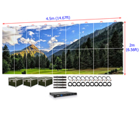 Pantalla LED de Pared para Interiores P2.604 de 2.6mm para Eventos con HDR10+, Brillo de 1500-1600cd y 5 Años de Garantía