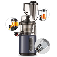 Slimme Industriële Langzame Pers Juicer Beker Draagbare Elektrische Squeezer Afzuiver Sap Machine Voor Huishoudelijk Gebruik