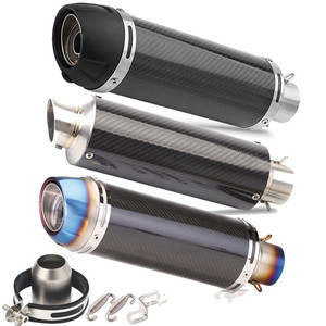 Échantillon gratuit - <span class=keywords><strong>Prix</strong></span> d'usine FonsenX - Pièces et accessoires pour moto - Échappement en acier inoxydable, fibre de carbone et titane pour Kawasaki <span class=keywords><strong>ZX6R</strong></span> - Product Image 1