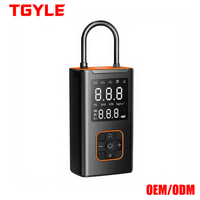 Compresseur d'air électrique portable 2026 pour pneus de voiture, double affichage numérique, mini compresseur de pneus, pompe à air pour moto, gonfleur ABS