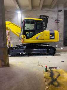 Excavadora Usada de Segunda Mano, Maquinaria para Movimiento de Tierras KOMATSU PC160-7 en Venta - Product Image 3