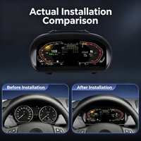Vente flash : Tableau de bord numérique LCD Linux pour BMW F20 F22 X1 F48 X2 F39, compteur de vitesse, HUD, CarPlay, fibre optique
