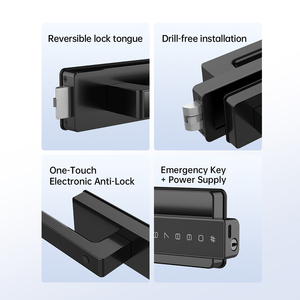 Khóa cửa kính thông minh không khung vân tay điện tử hiện đại Tolink - Product Image 6